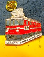 BAHN SCHWEIZ PIN De474 121 LSE LUZERN-STANS-ENGELBERG GEPRÄG