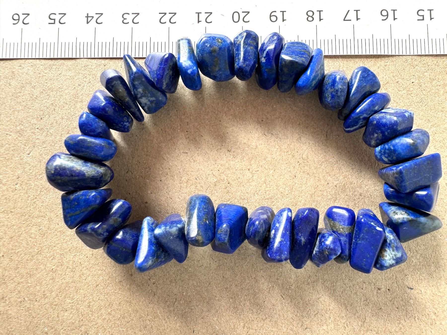 Bracciali & Braccialetti: Lapis  Lapislazuli   Armband.   elast    TOP!!! – Nuovo e nell'imballaggio originale da Leuggern venduto da gemshow 5