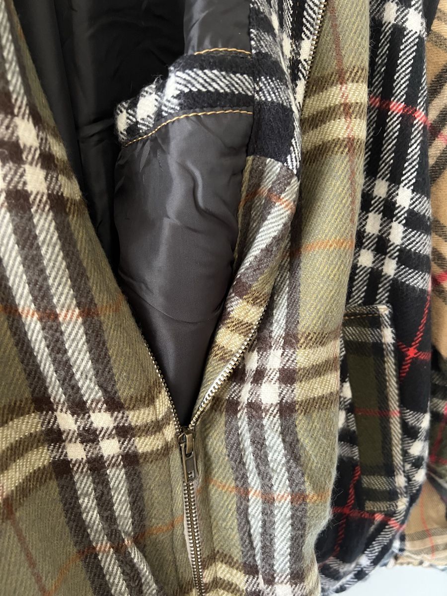 Giacche: GIACCA PATCHWORK TARTAN RIELABORATA – Usato da Lugano venduto da TKvintage 4