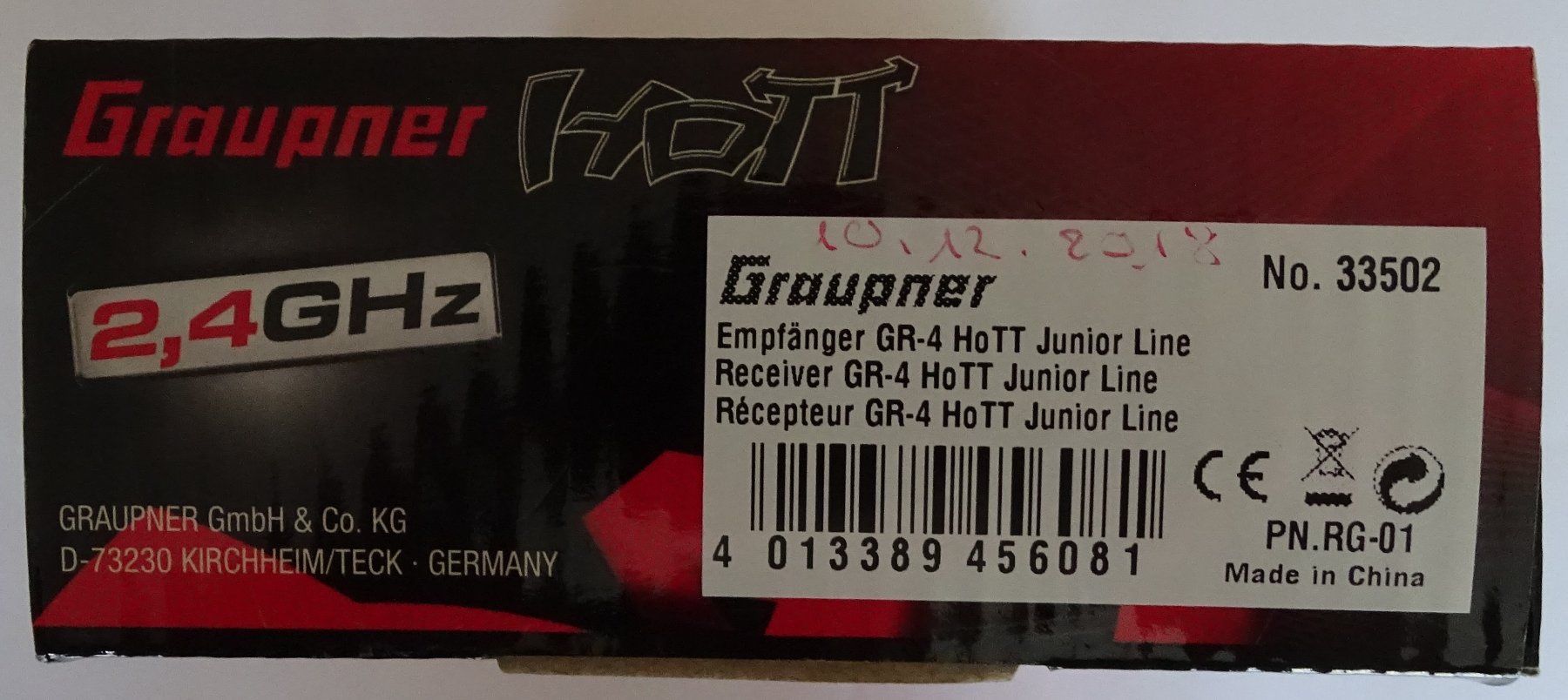 Graupner Telecomando: Fernsteuerung Graupner HOTT mx-12 & Ladeerät – Usato da Melchnau venduto da Lhofer 5