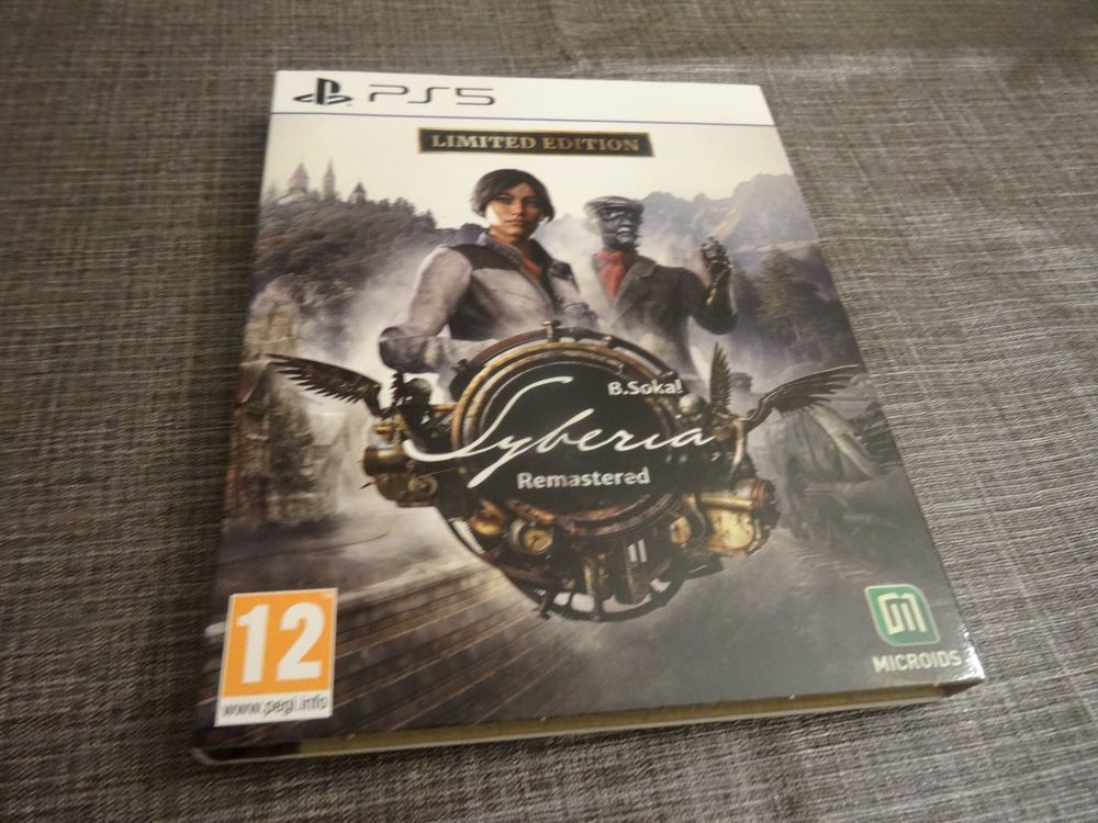 Syberia 3 Limited Edition PS4 - Version FR - Neuf Sous Blister - Aventure