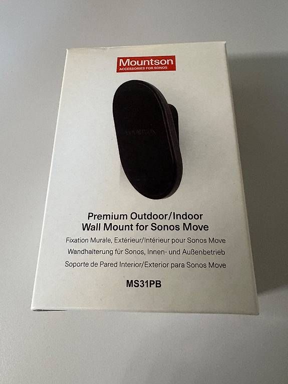 Supporti a parete: Mountson MS31PB - Premium Wandhalter Sonos Move – Nuovo e nell'imballaggio originale da Braunau venduto da Berbrig 1
