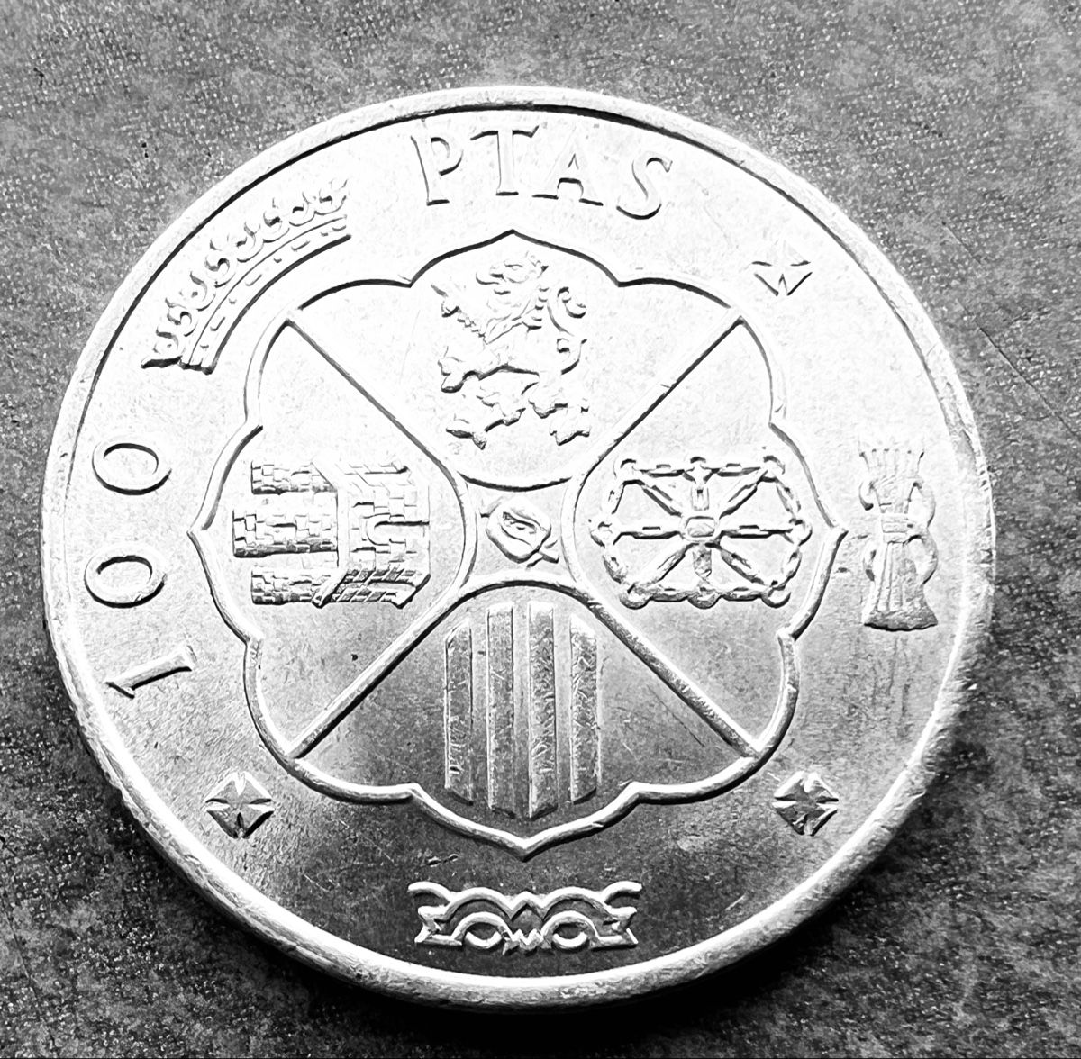 Tutti le monete: Silbermünze 100 Pesetas Spanien 1966. – Usato da Muotathal venduto da OttoK01 1