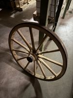 1x Alte Wagenräder, Holzräder, Deko-Objekt, Vintage-Look!