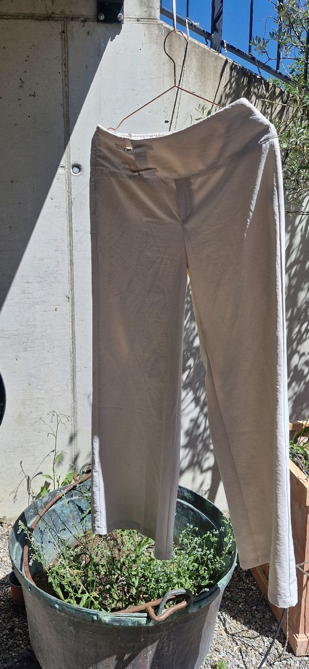 Pantaloni: Leichte Sommerhose Weiss – Nuovo (secondo la descrizione) da Wohlen b. Bern venduto da lau_7vcp 1