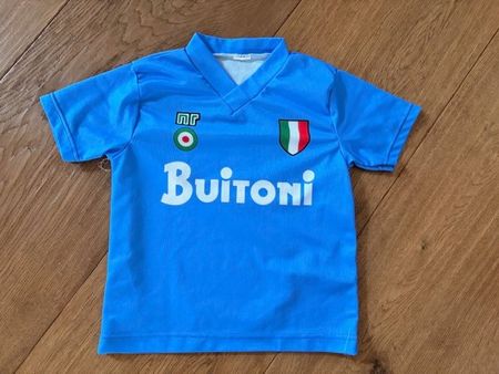 Sportshirt, Fussballshirt blau Gr. 128