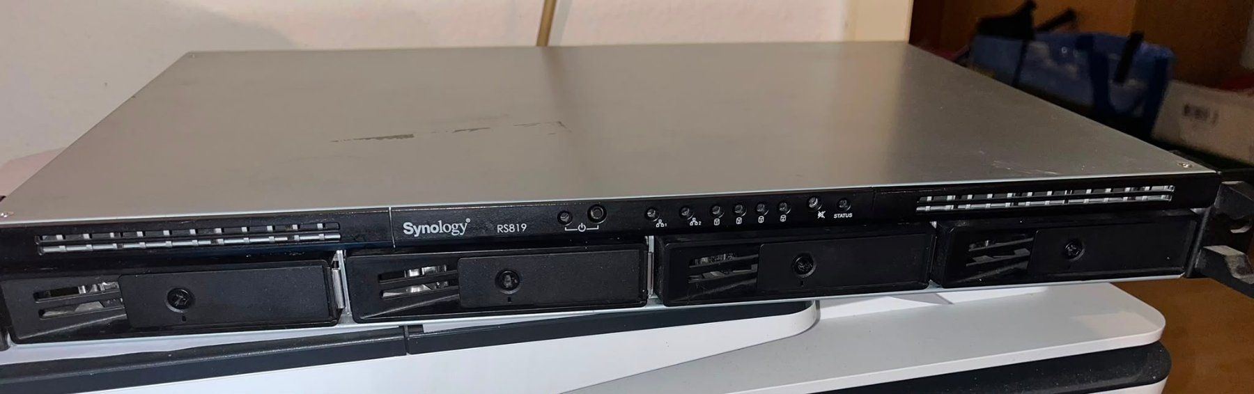 Synology Server: Synology Rackstation NAS RS819 – Usato da Hinteregg venduto da k-zumok