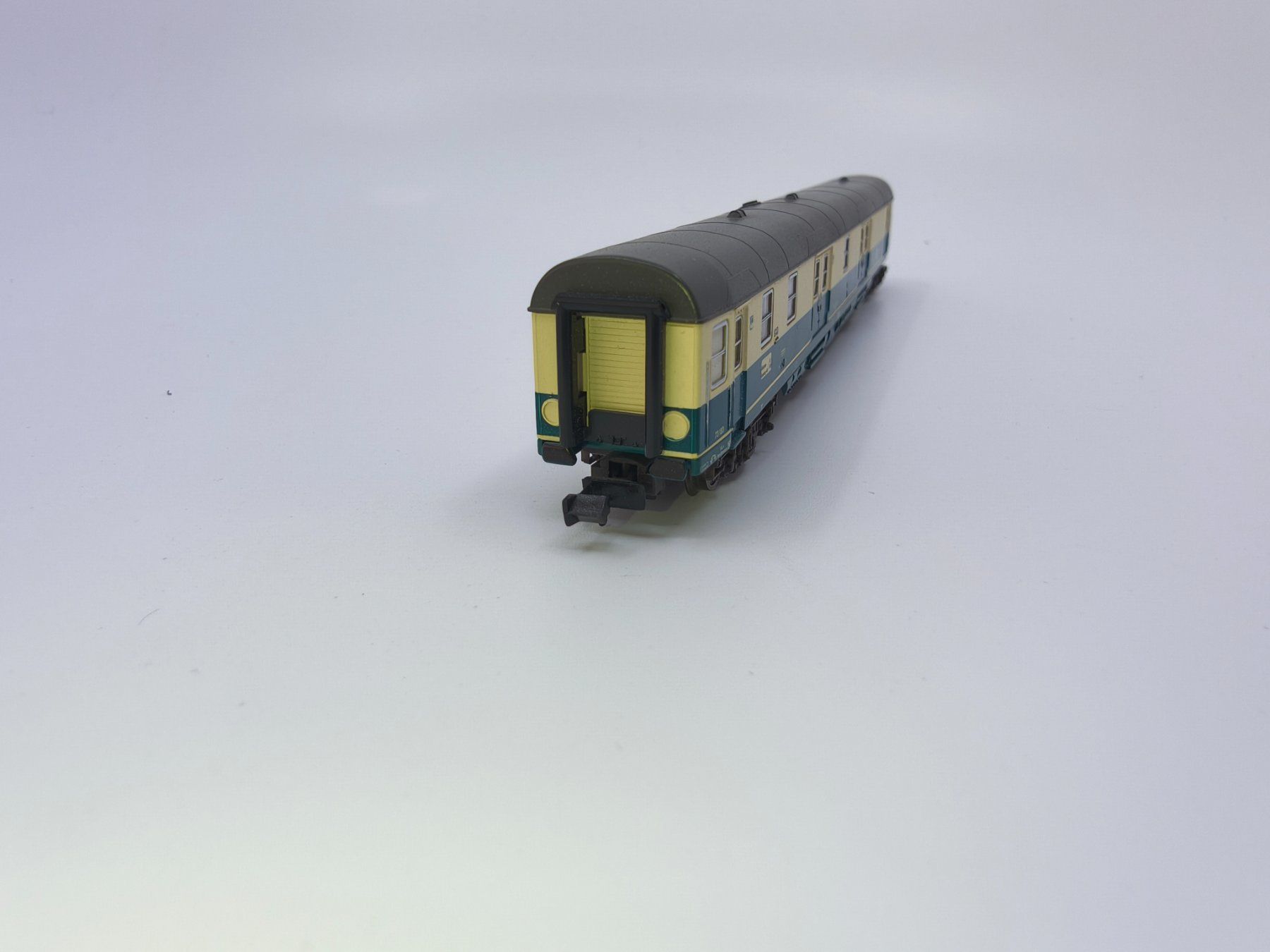 Fleischmann Modellini di ferrovie: Fleischmann DB-Gepäckwagen Spur N – Usato da Wangs venduto da mobacom 1