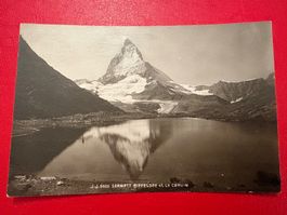 Zermatt / Riffelsee et le Cervin