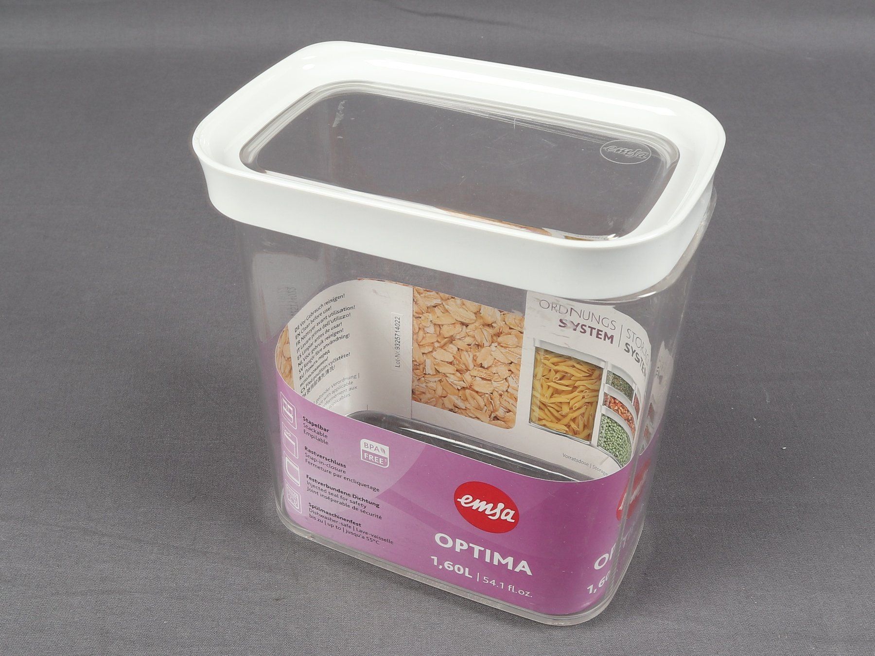 Emsa Behälter & Ähnliches: EMSA Ordnungs System Optima 1,6L – Neu (gemäss Beschreibung) aus Steinen von Restwert_Steinen 1