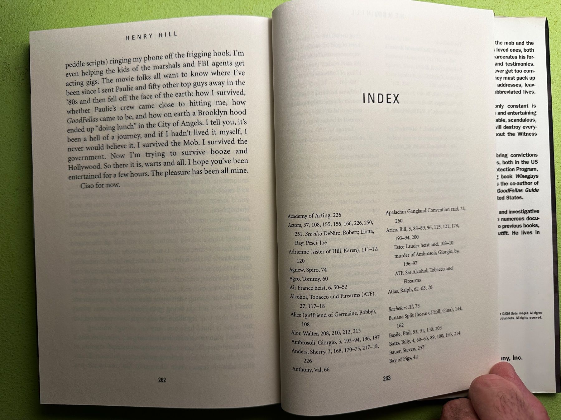 Libri: Henry Hill: Gangsters and Goodfellas. – Usato da Zürich venduto da allp 7