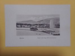 AK Geneve Fensterkarte 1921