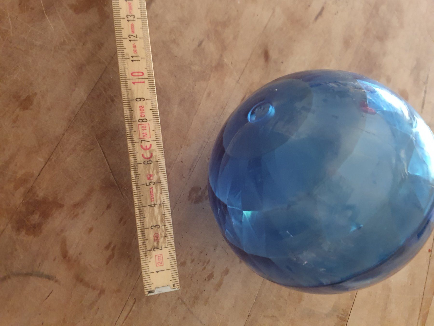 Palloni: Kunststoffball blau 10 cm – Usato da Zürich venduto da loosebone 1