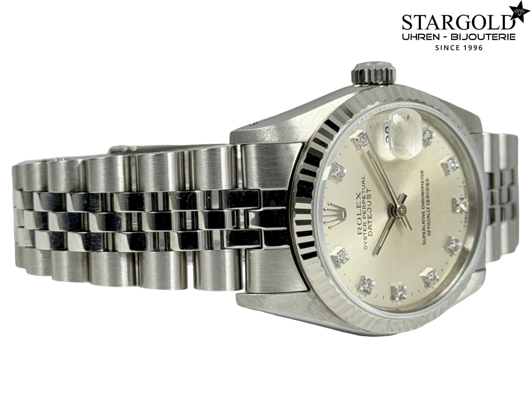 Rolex Uhren: Rolex Datejust 31 mit Diamanten - 68274 – Gebraucht aus Zürich von Stargold-Uhren 2