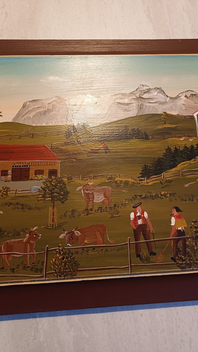 Tableaux: Schönes Appenzeller Bild Handgemalt  – D'occasion à Flawil par Naphtali 8