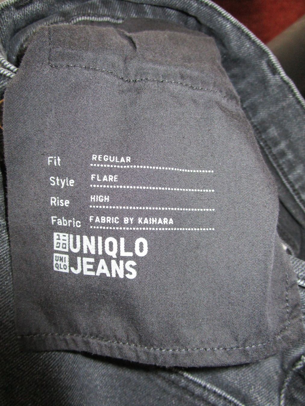 Uniqlo Jeans: Jeans Uniqlo Gr. W 28 schwarz – Usato da Volketswil venduto da Megaissimo 4