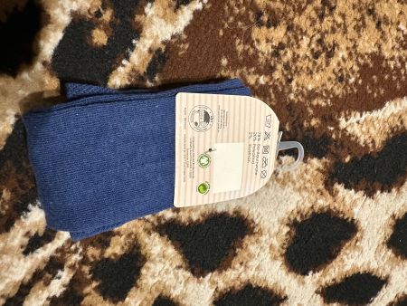Bio-Baumwollstrumpfhose Gr. 74/80, Dunkelblau, Neu!