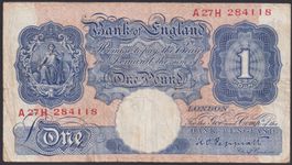 England 1 Pound 1940