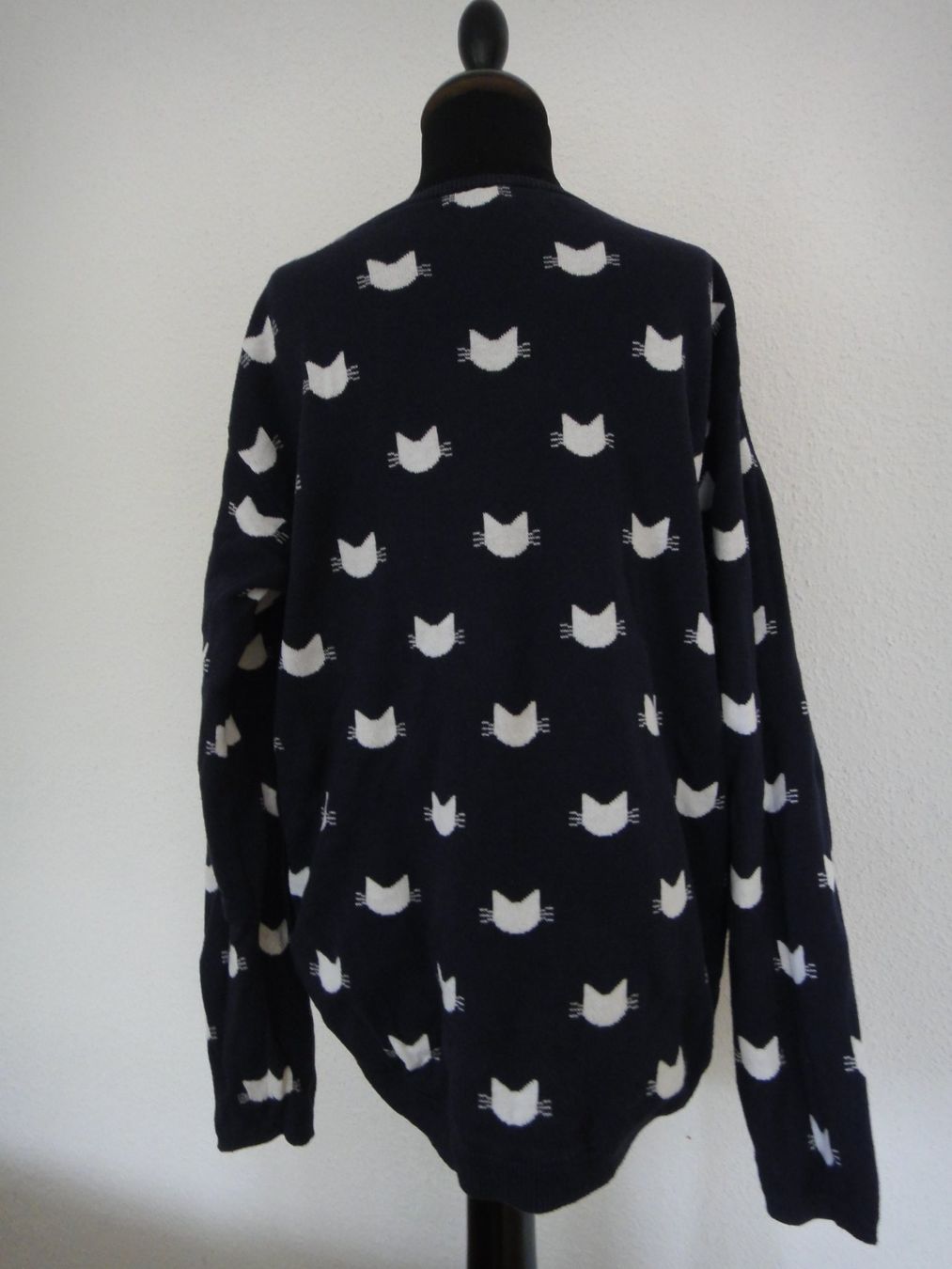 Okaidi Maglioni & Felpe: Okaidi Strickpullover Katzenmuster, Grösse 12 Jahre 152 cm – Usato da Winterthur venduto da LemonTree5 2