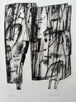 Pietro Consagra Original Radierung signiert 1963/1964