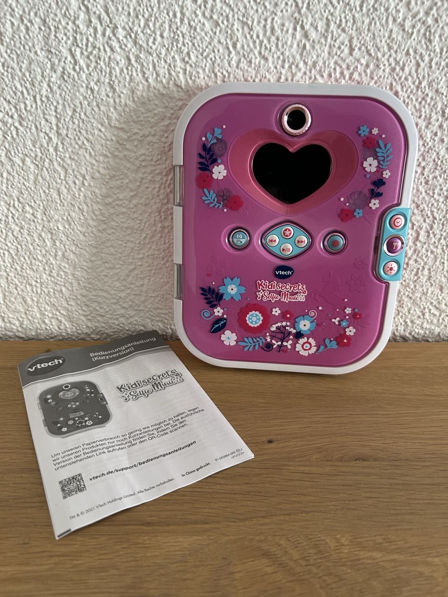 Vtech Giocattoli: VTech Kidisecrets Selfie Music 2.0 pink – Usato da Naters venduto da Gemschhtte