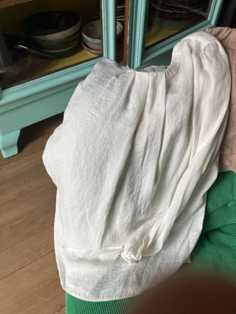 Tolles Basic Bluse von zara s in weiss