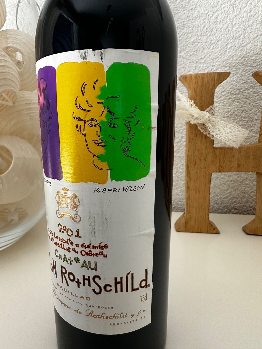 Mouton Rothschild Vins: Château Mouton Rothschild 2001 – Neuf (Voir description) à Yens par Rilou80 3