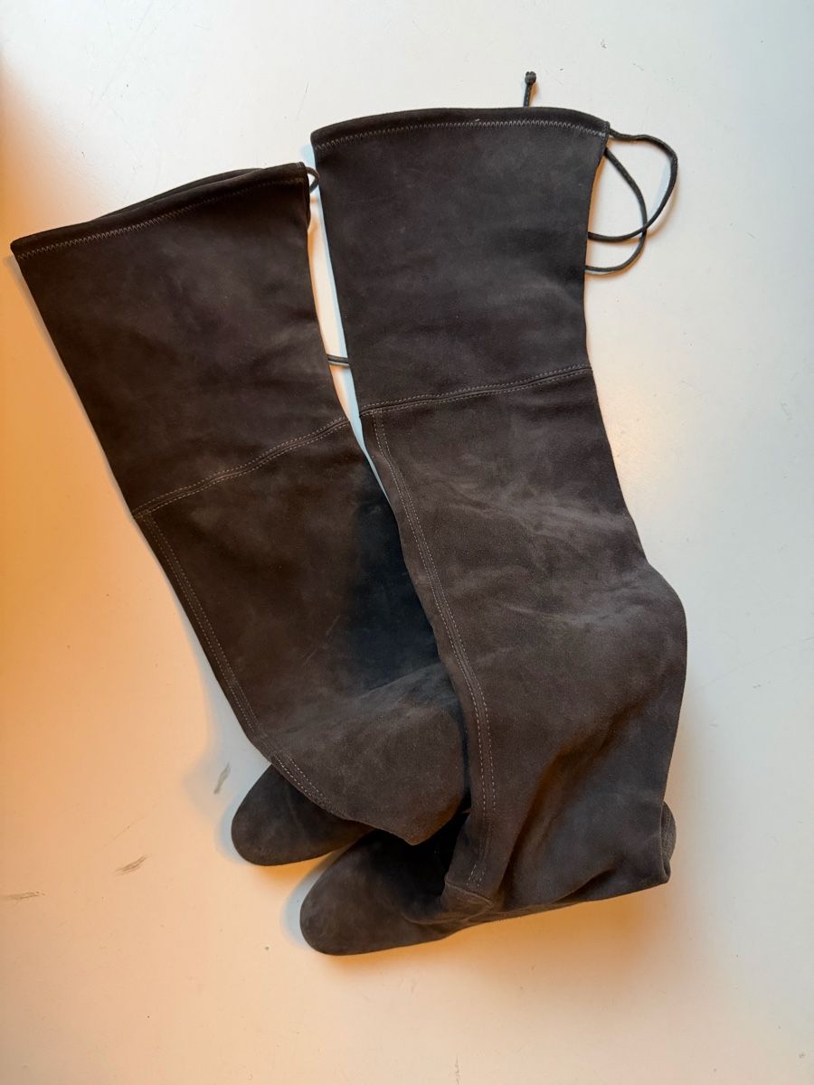 Stuart Weitzman Scarpe da donna: Stuart Weitzman Overknees Gr.37 Wildleder Stiefel – Usato da Zürich venduto da Agave_Sue 6