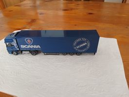 Herpa Scania HD  121L 400 KOSZ 2-a 3-a Scania Eigenwerbung