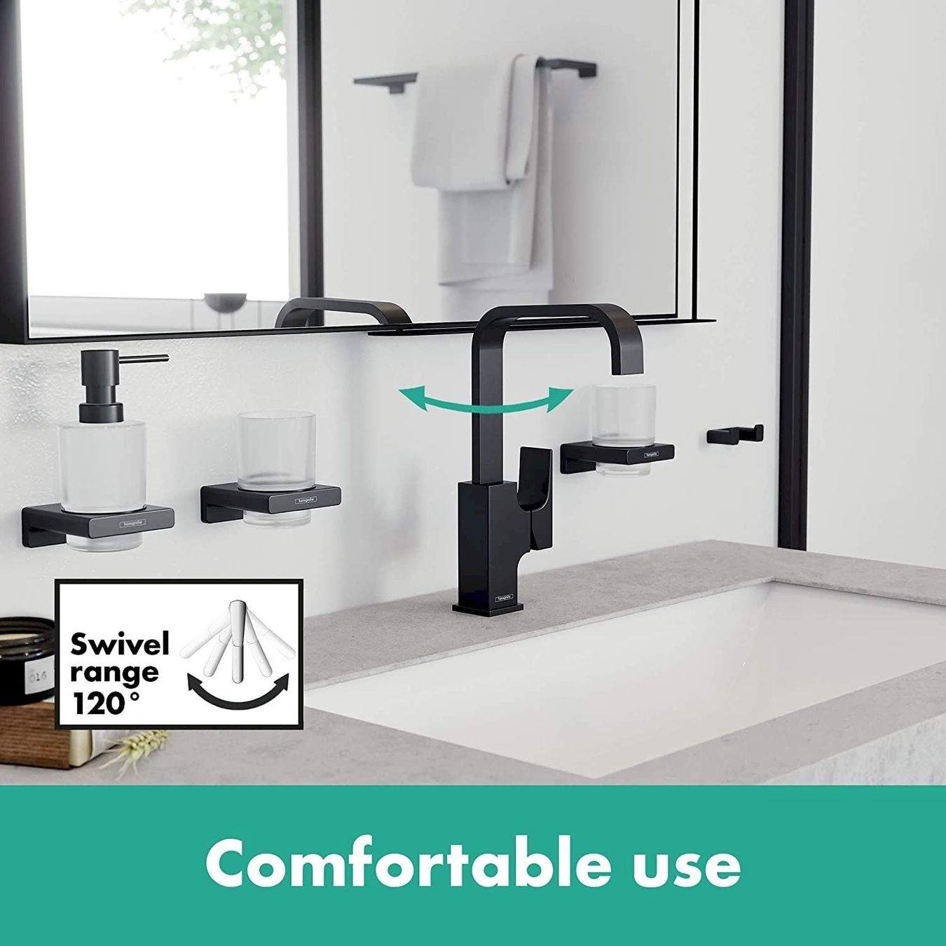 Hansgrohe Rubinetteria: hansgrohe Metropol Waschtisch – Nuovo e nell'imballaggio originale da Bottighofen venduto da zaap 2