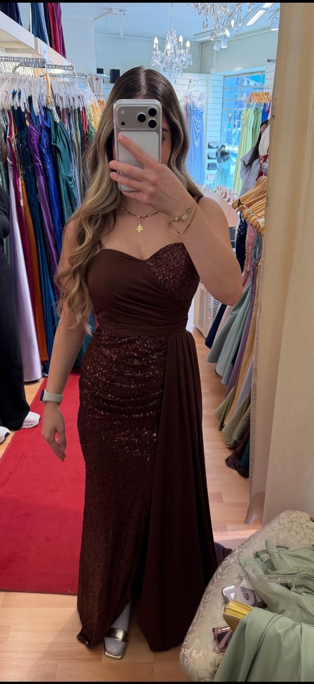 Vestiti: Braunes Kleid Hochzeit/Anlässe – Usato da Spreitenbach venduto da zah_jh87 1