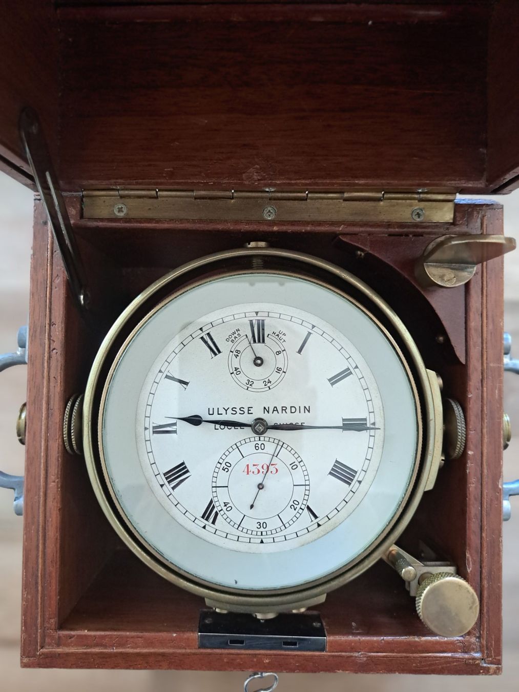 Ulysse Nardin Uhren: Schiffschronometer Ulysse Nardin – Gebraucht aus Bern von Schilling29 5