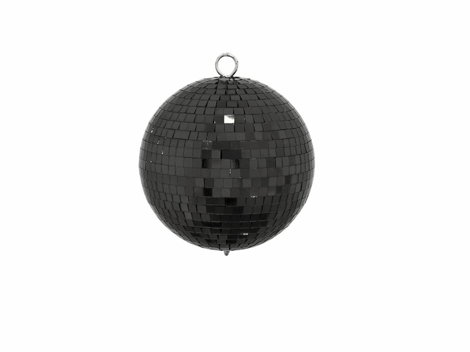 Tutte le decorazioni: EUROLITE Spiegelkugel 15cm schwarz – Nuovo e nell'imballaggio originale da Däniken SO venduto da Profog1