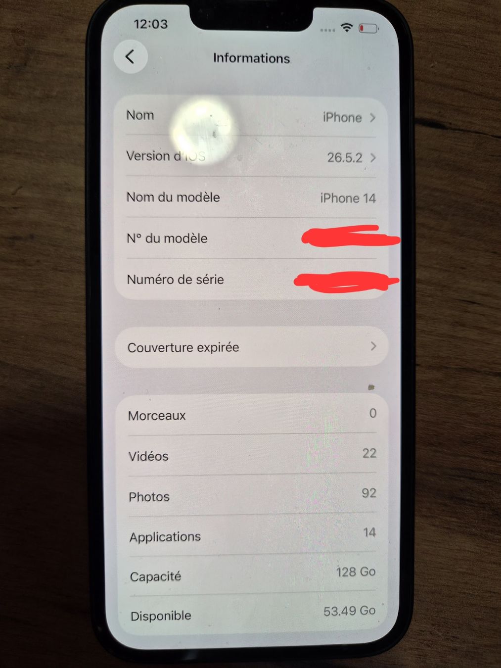 Apple Handys / Smartphones: iphone 14, 128gb – Gebraucht aus Chavannes-sous-orsonnens von nes_cb72