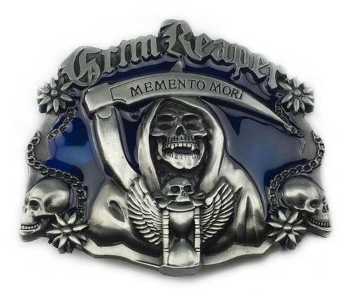 Fibbie per cinture: Gürtelschnalle - Grim Reaper – Nuovo e nell'imballaggio originale da Buchs SG venduto da Skullep