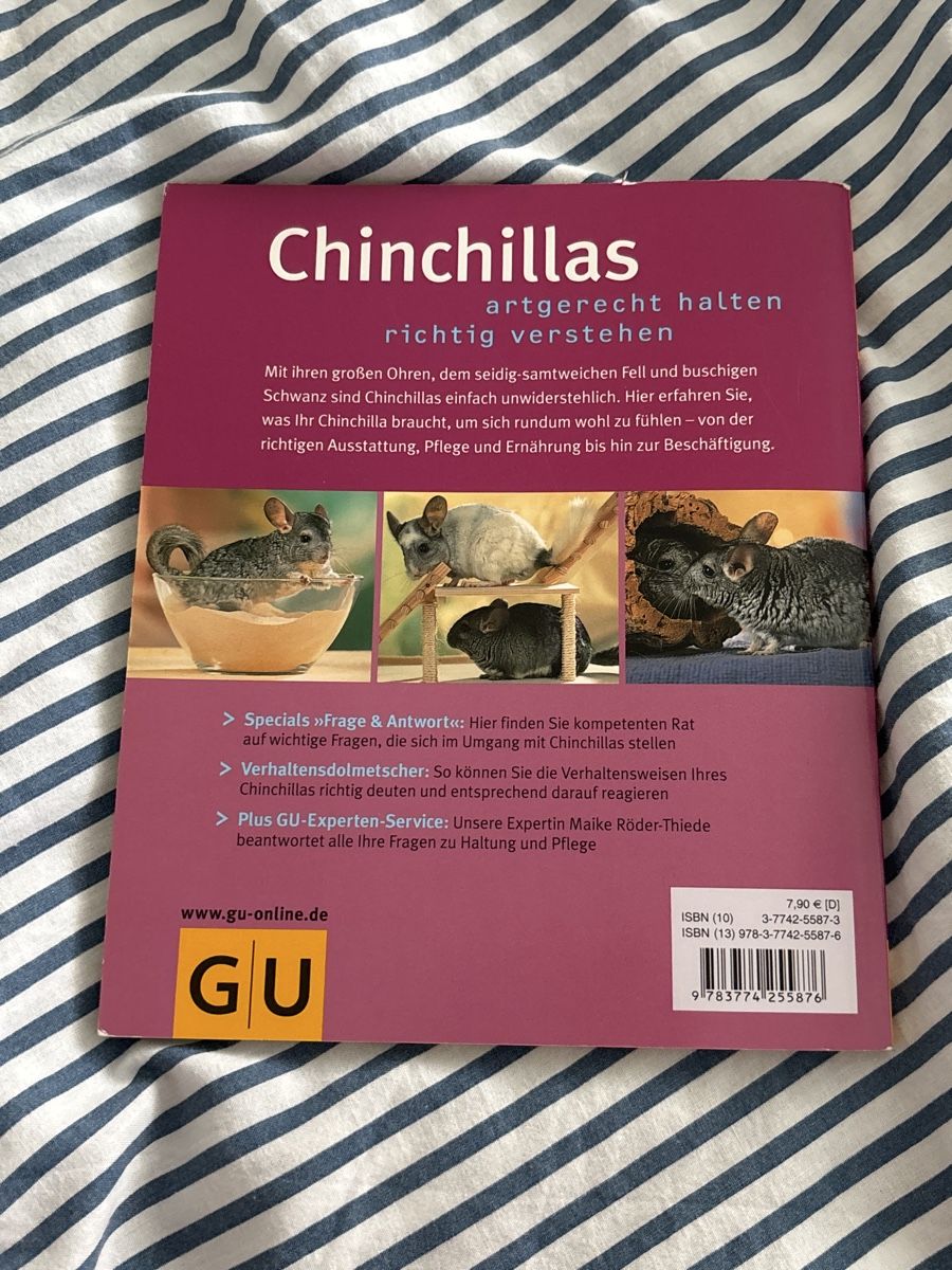 Libri: GU Tier Ratgeber: Chinchillas – Usato da Winterthur venduto da gorrion2000 1