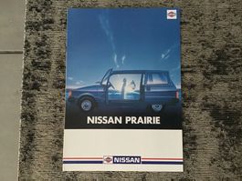 Nissan Datsun Prairie Verkaufsprospekt 12 Seiten Topzustand
