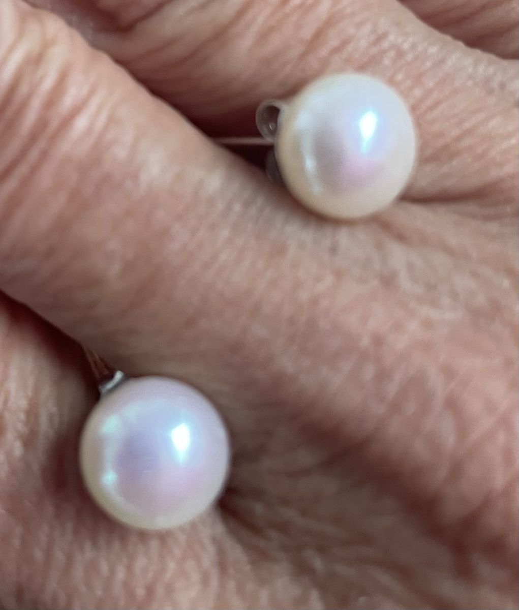 Ohrringe & -stecker: Perlenohrenstecker weiss – Neu (gemäss Beschreibung) aus Niederurnen von Summerlove7 2