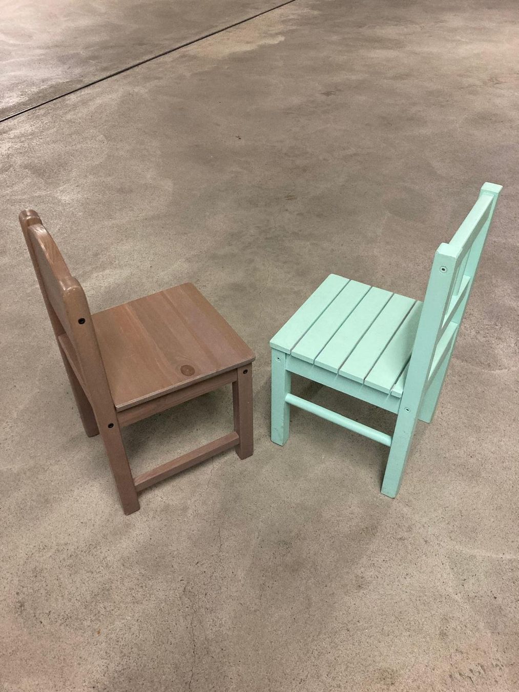 Sedie: 2er Set Kinderstühle, Holz – Usato da Brugg AG venduto da Tobiz 1