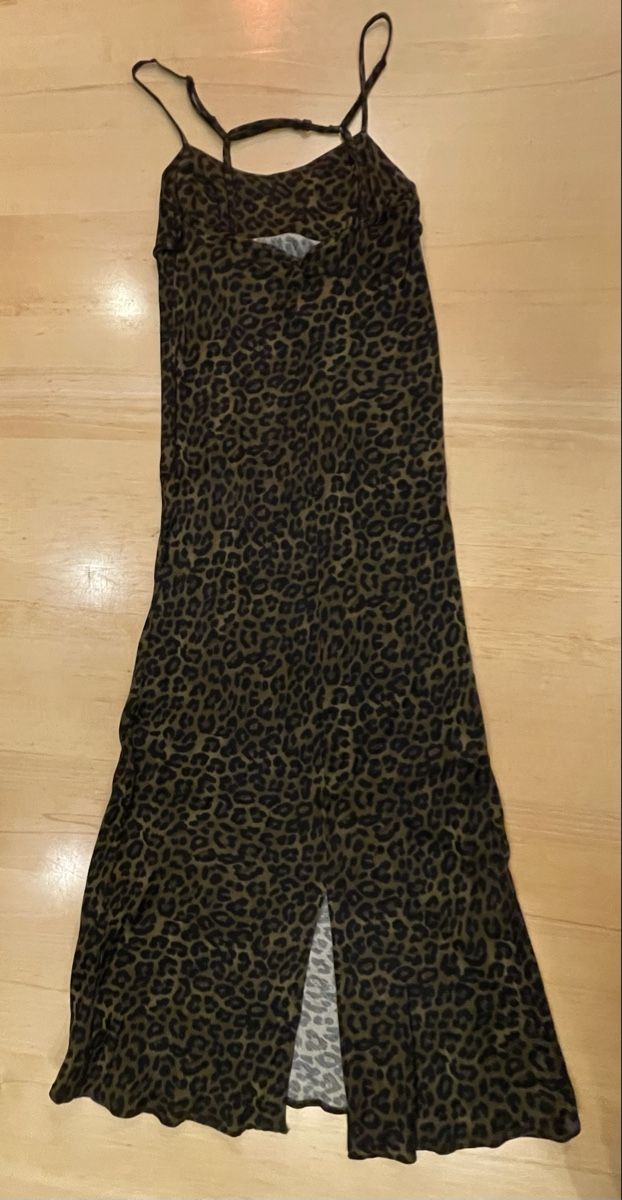 Primark Vestiti: Robe longue Primark à imprimé léopard - Taille 32/XS – Nuovo (secondo la descrizione) da Ins venduto da Nick63 1