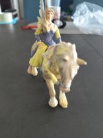 Fee mit Pferd Schleich Spielfigur guter Zustand