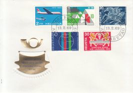 SBK 461 - 465 FDC
