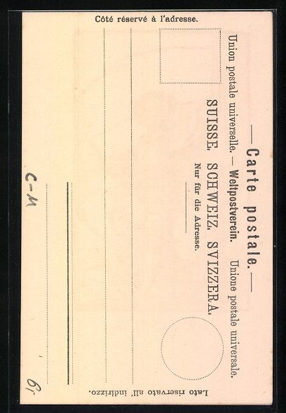 Cartoline postali: Litho Kanton Solothurn, Schweizer Soldat – Usato da Berlin venduto da bartko-reher 1