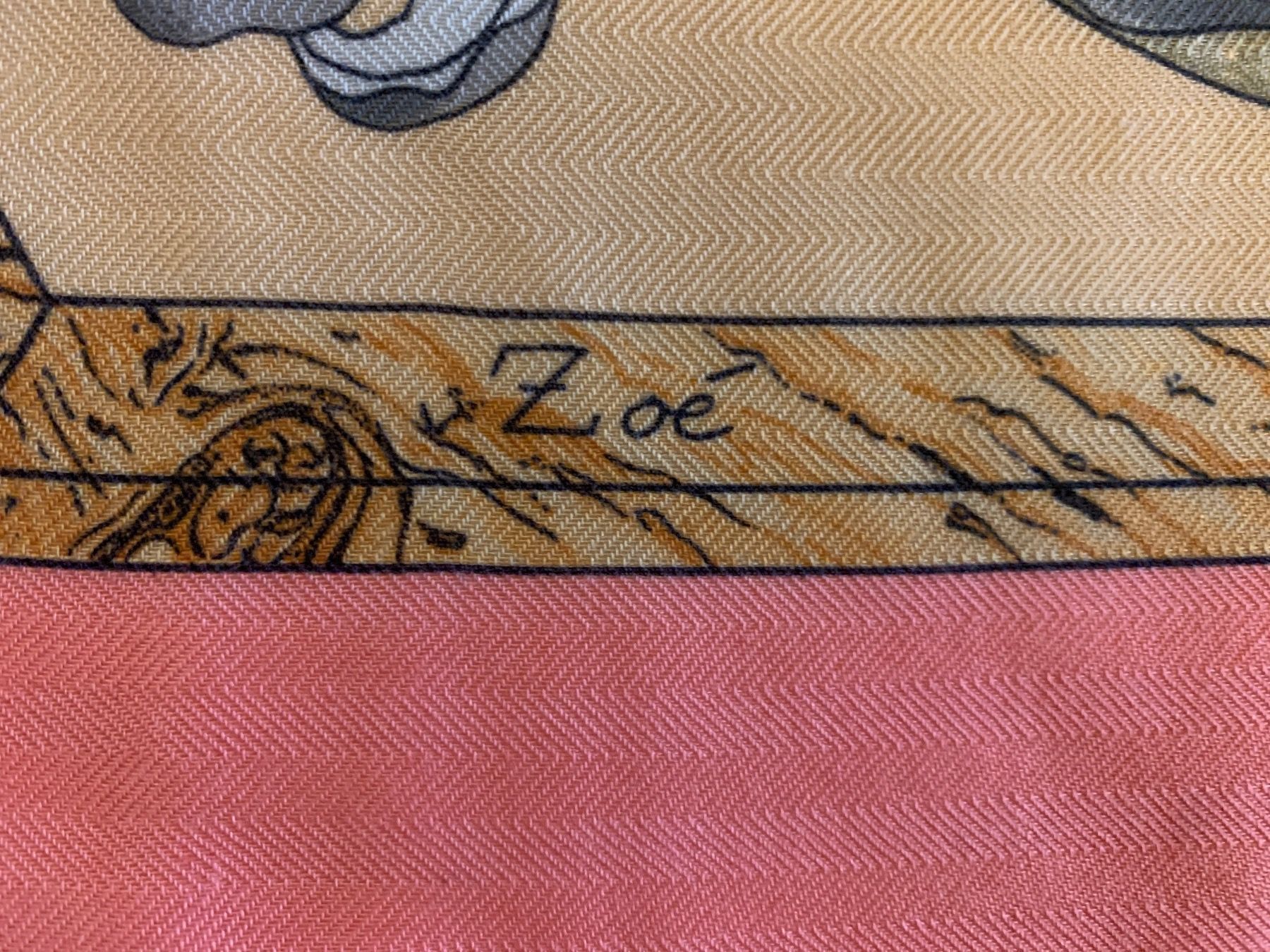 Hermès Foulards, Tücher & Schals: HERMES 140 Kaschmirschal Vintage – Neu (gemäss Beschreibung) aus Bützberg von Alexaborn 5