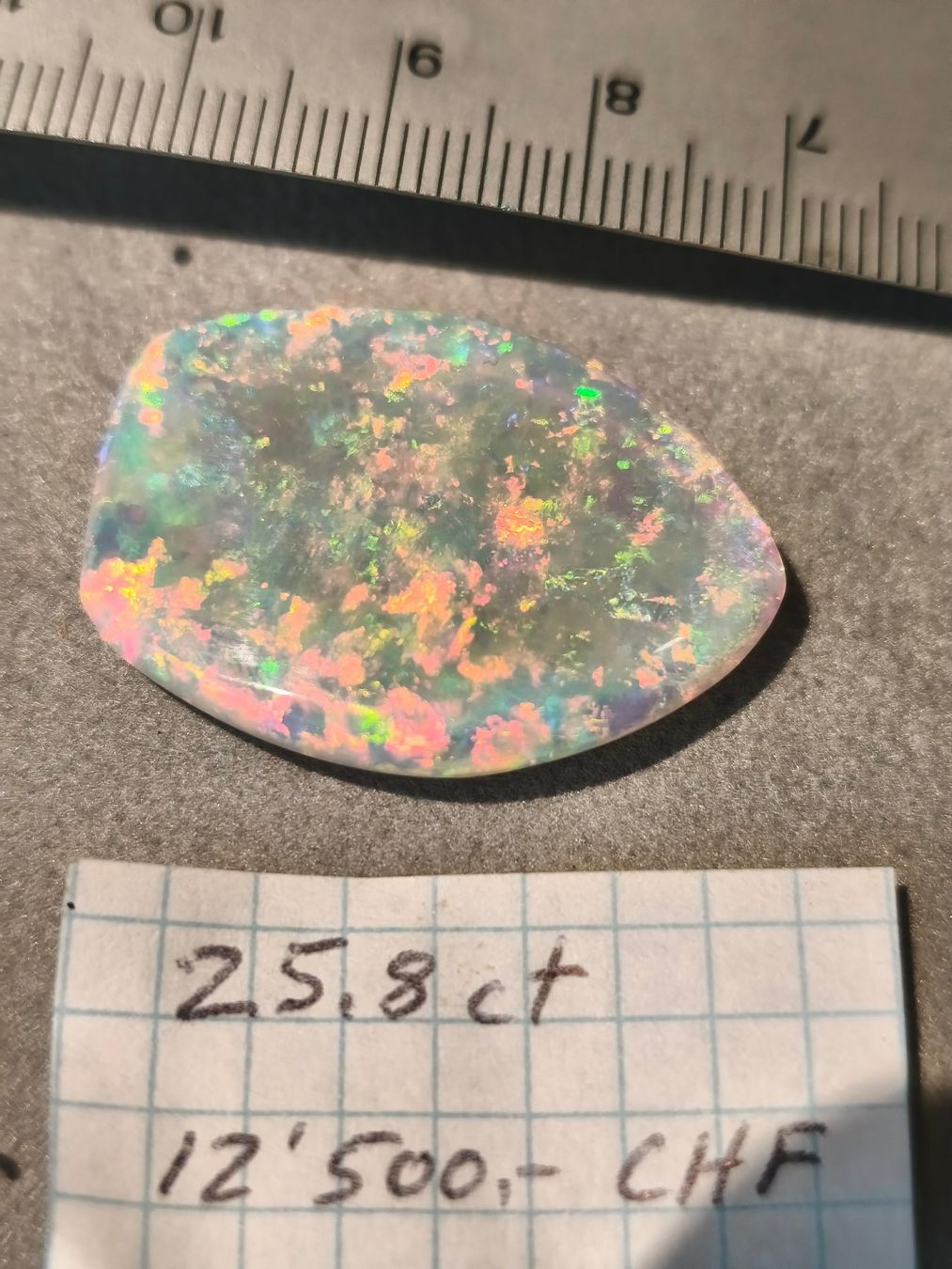 Pierres précieuses: Opal, geschliffen – Neuf (Voir description) à Dieterswil par Opal66