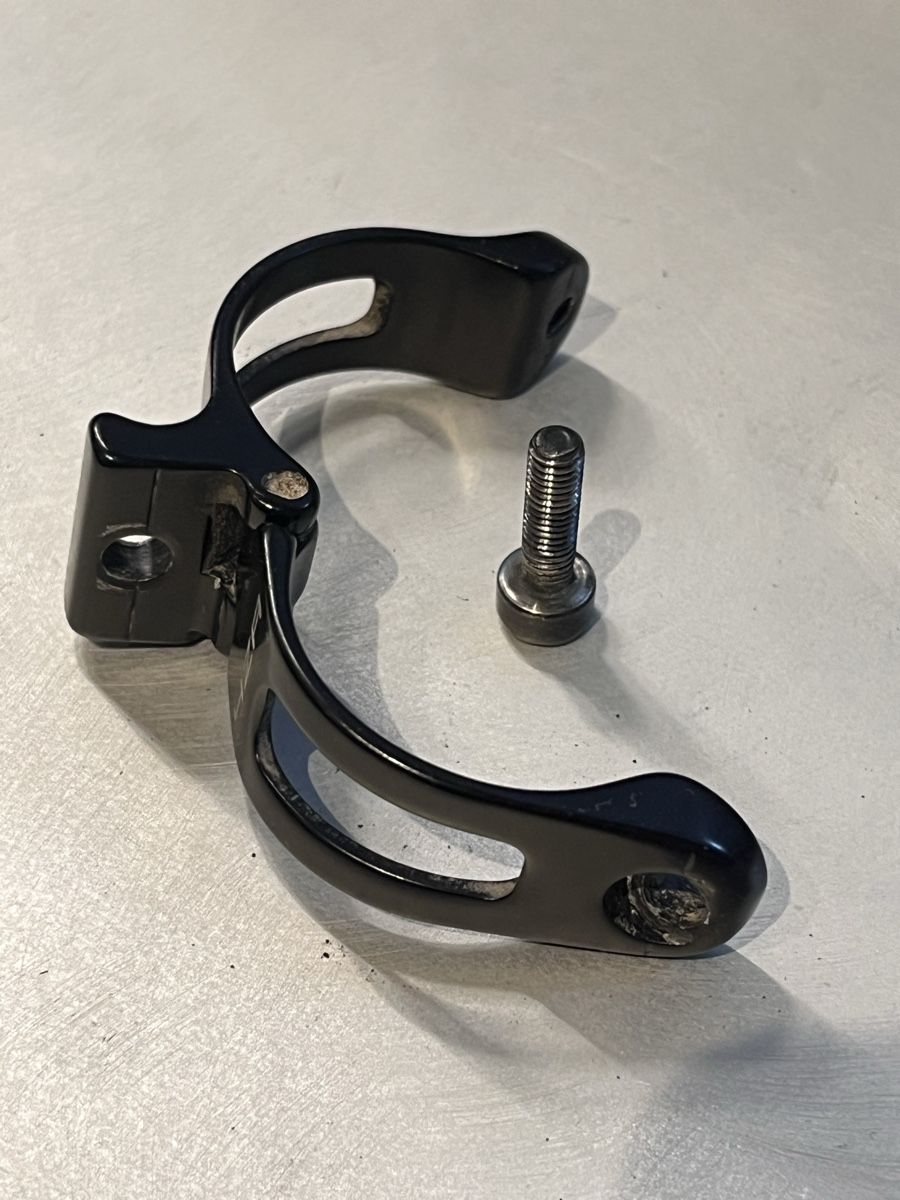 Pezzi di ricambio: Umwerferschelle 34.9mm Aluminium – Usato da Tann venduto da Floripori123 1