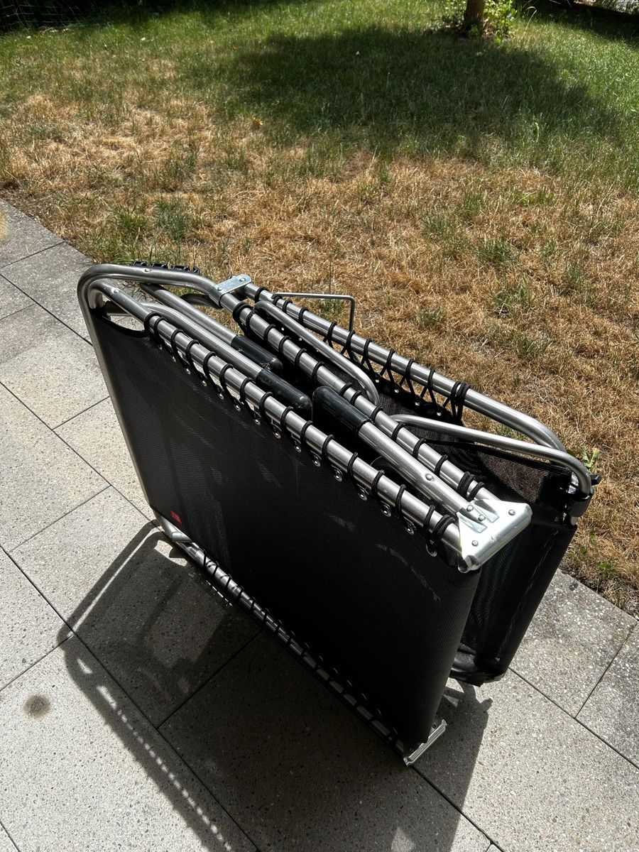 Fiam Chaises longues: Fiam Liegestuhl mit Sonnendach – D'occasion à Seengen par tomithebacon 7