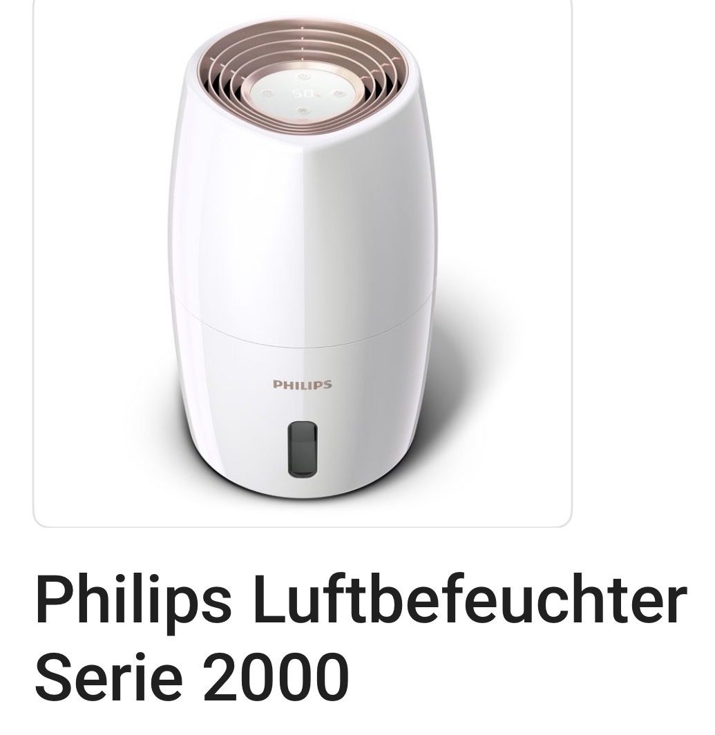Philips Umidificatori d'aria: Philips Luftbefeuchter Serie 2000 – Nuovo (secondo la descrizione) da Zürich venduto da dep_x5j7