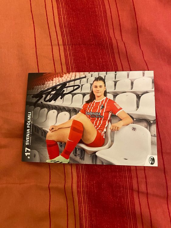 Autogrammkarte Svenja Fölmli handsigniert Kaufen auf Ricardo