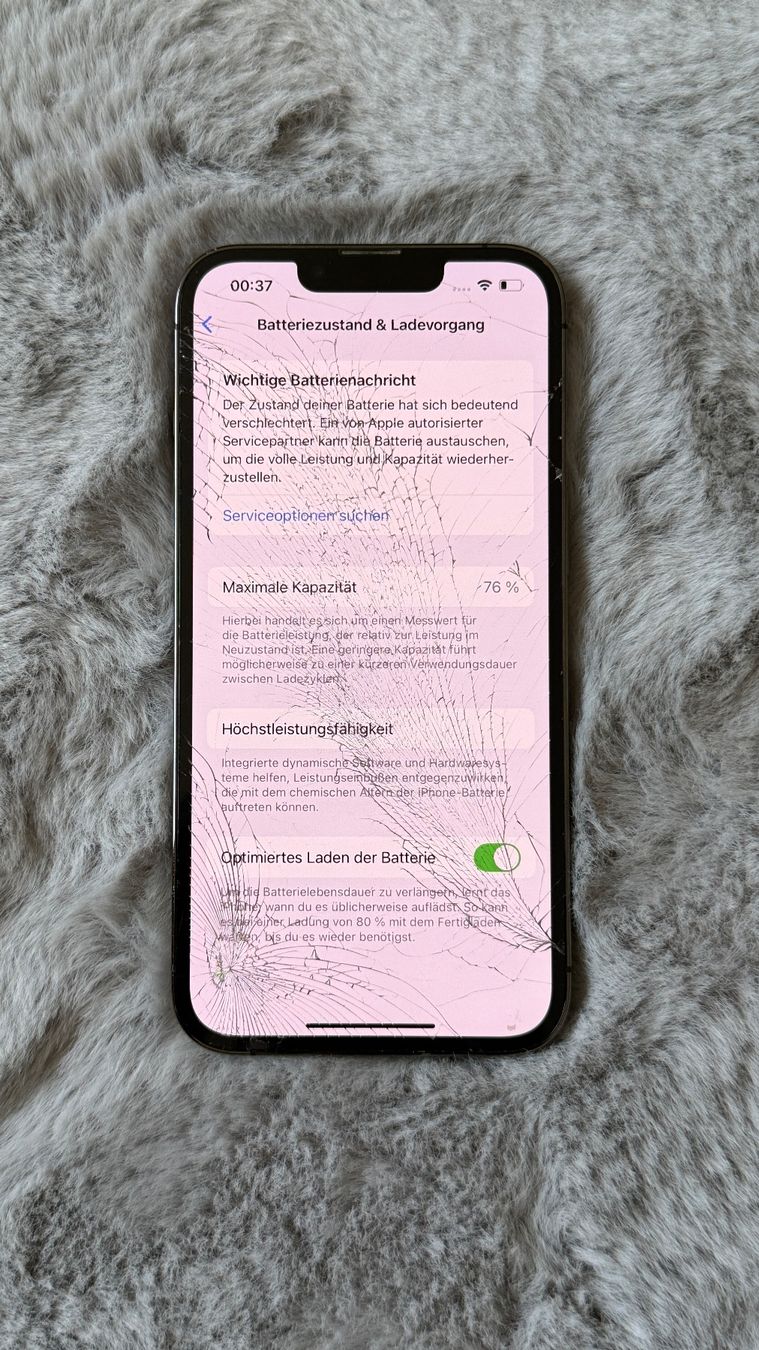 Apple Portables: iPhone 13 Pro, 256 GB, Graphite – D'occasion à Lupfig par Sleidron 2